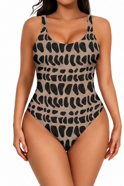 Bodysuit — Black & Brown Hebrew