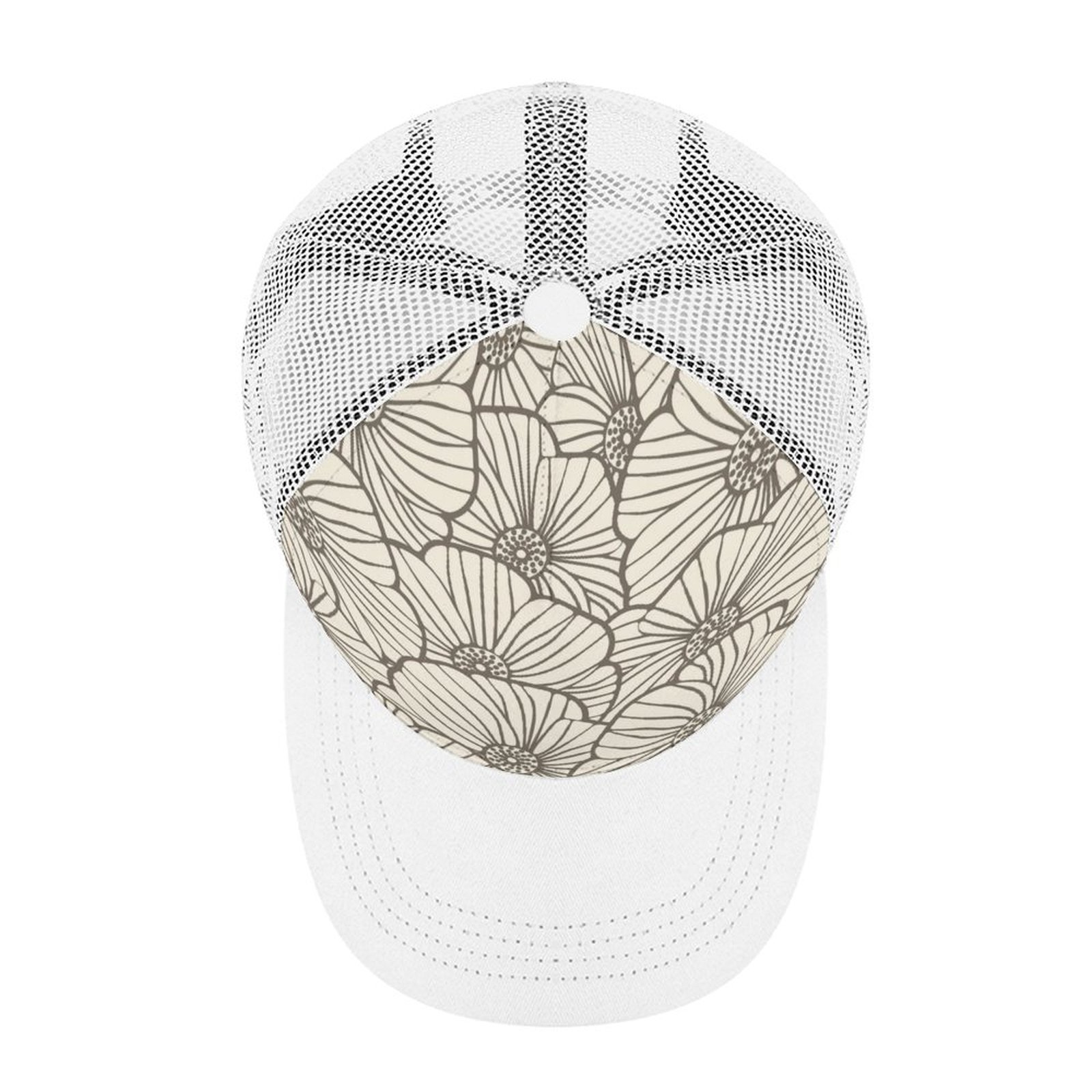 Pua kala cream/white trucker hat