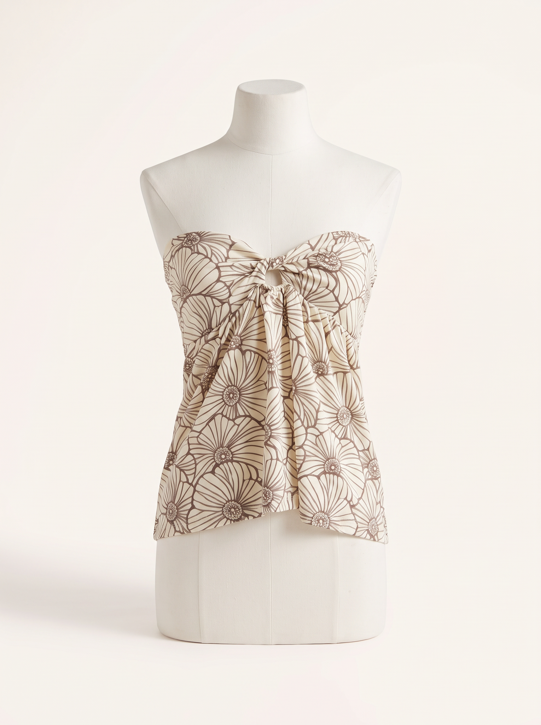 White Pua Tube Top